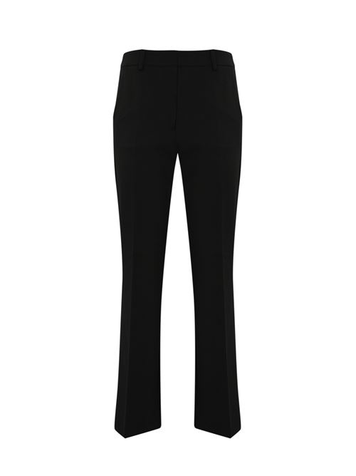 Pantalone dritto Estasi in lana tecnica nero WEEKEND MAX MARA | 2425136032600003